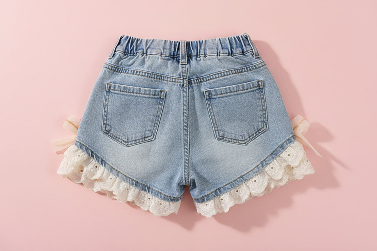 Sugar Lace Bow Shorts