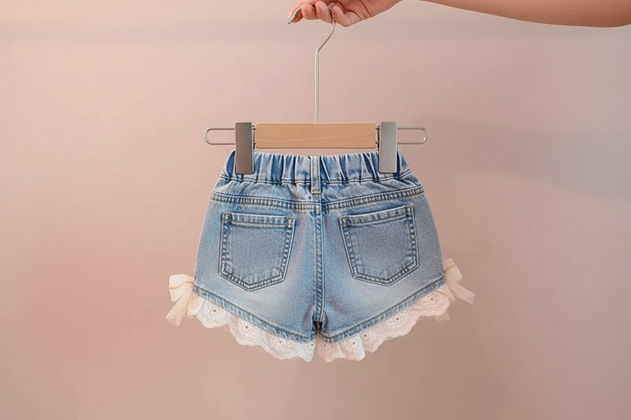 Sugar Lace Bow Shorts